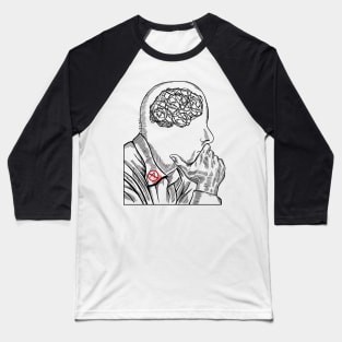 thinker Baseball T-Shirt